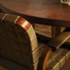 Artek アルテック 45 Armchair 45 アームチェア ラウンジチェア ブラックラッカー キルティングレザー プレステージレザー：L40 アームレスト：レザーカバー デザイン：アルヴァ・アアルト