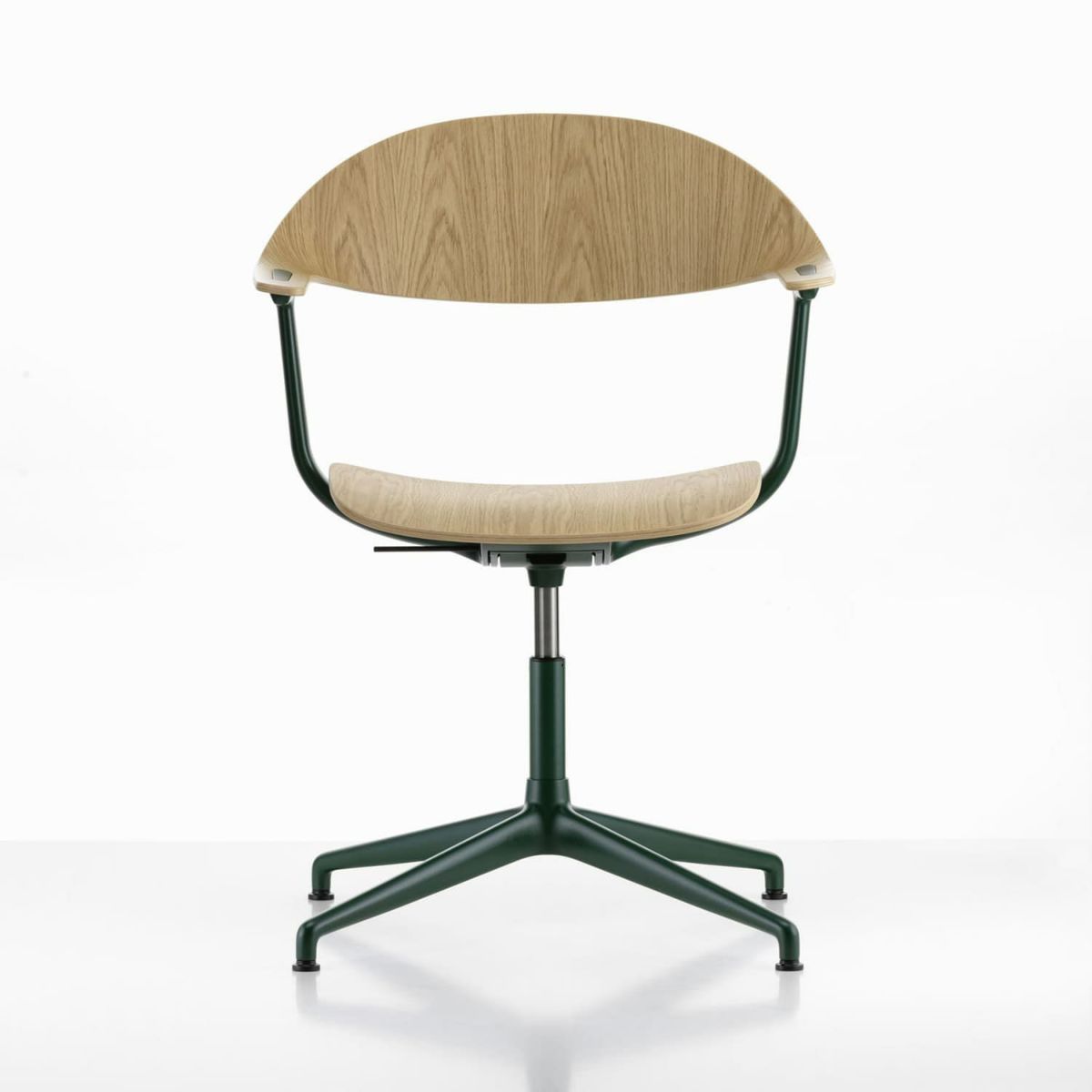 Vitra ヴィトラ Mynt ミント 4スターベース シート＆バックレスト：プライウッド ベースカラー：4色 デザイン：エルワン・ブルレック