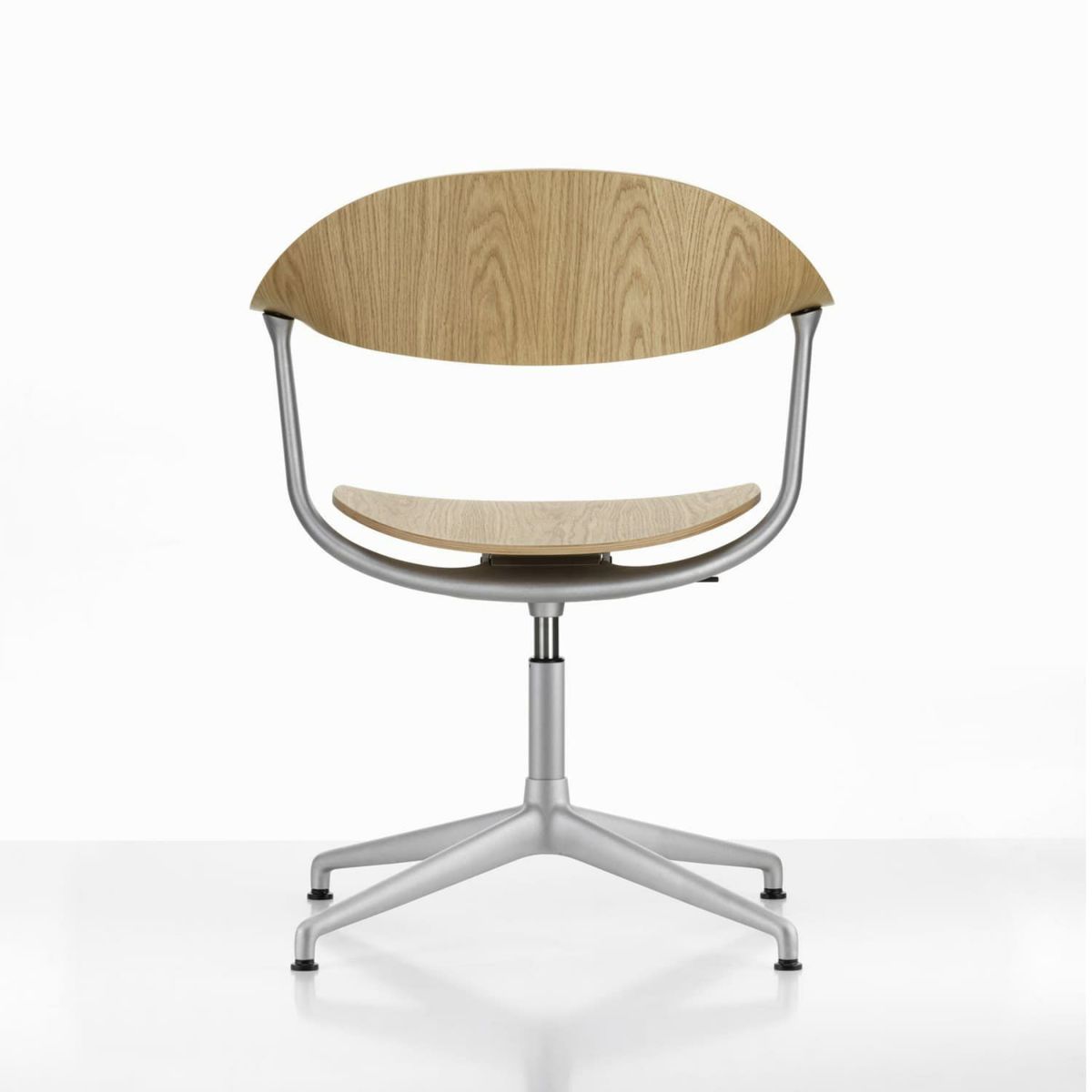 Vitra ヴィトラ Mynt ミント 4スターベース シート＆バックレスト：プライウッド ベースカラー：4色 デザイン：エルワン・ブルレック