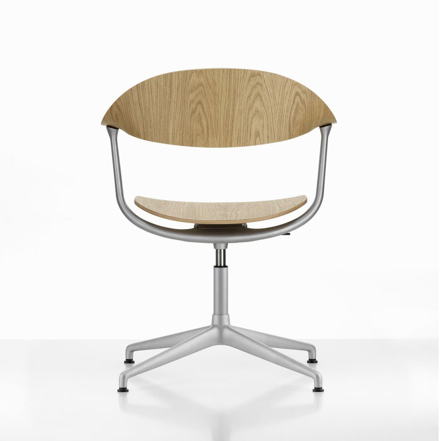 Vitra ヴィトラ Mynt ミント 4スターベース シート＆バックレスト：プライウッド ベースカラー：4色 デザイン：エルワン・ブルレック