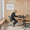 Vitra ヴィトラ Mynt ミント 4スターベース シート＆バックレスト：プライウッド ベースカラー：4色 デザイン：エルワン・ブルレック