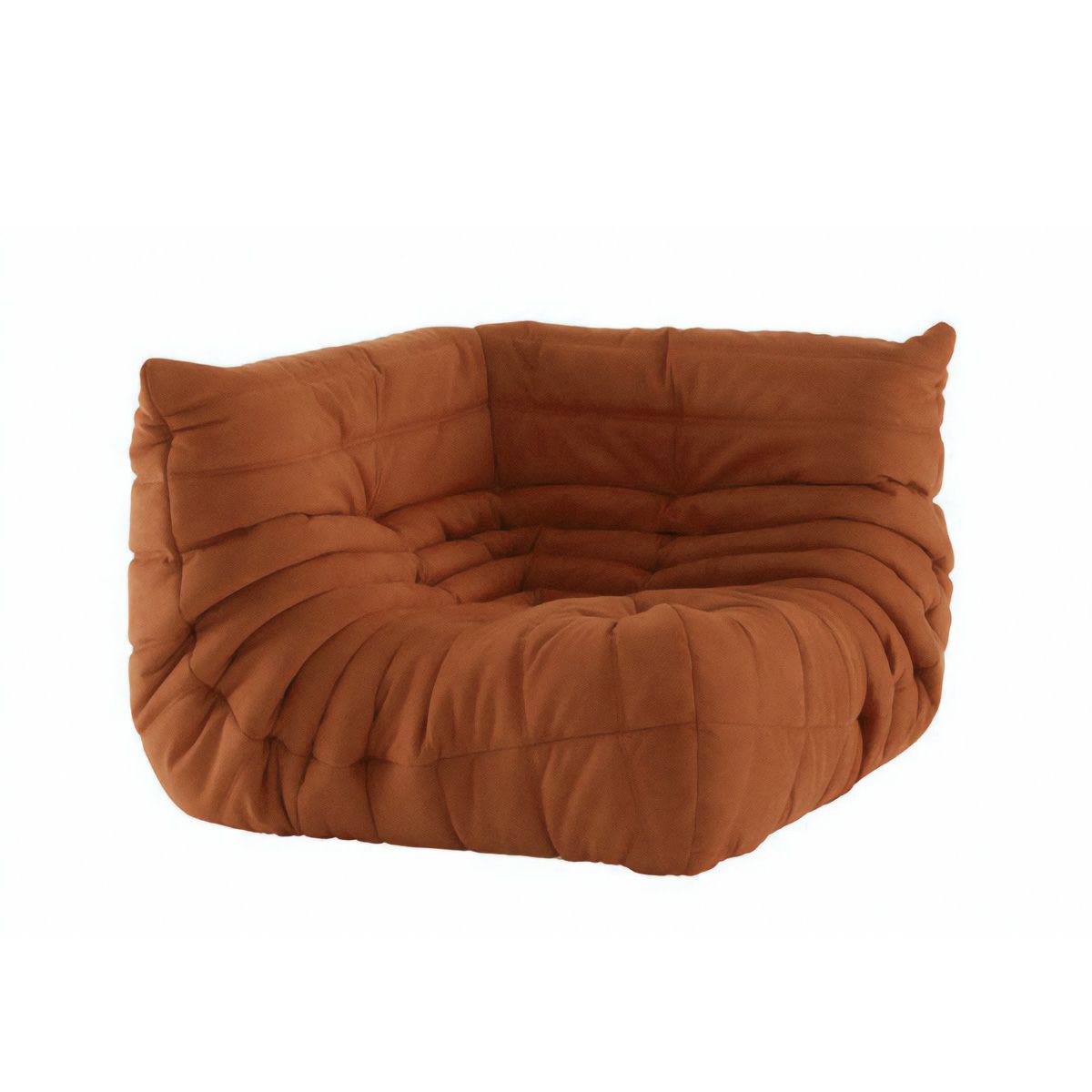 ligne roset リーン・ロゼ ROSETTogo ロゼトーゴ コーナー ソファ 1人掛け ファブリック：Mランク（ウルトラスエード NU ヌー） デザイン：ミッシェル・デュカロワ
