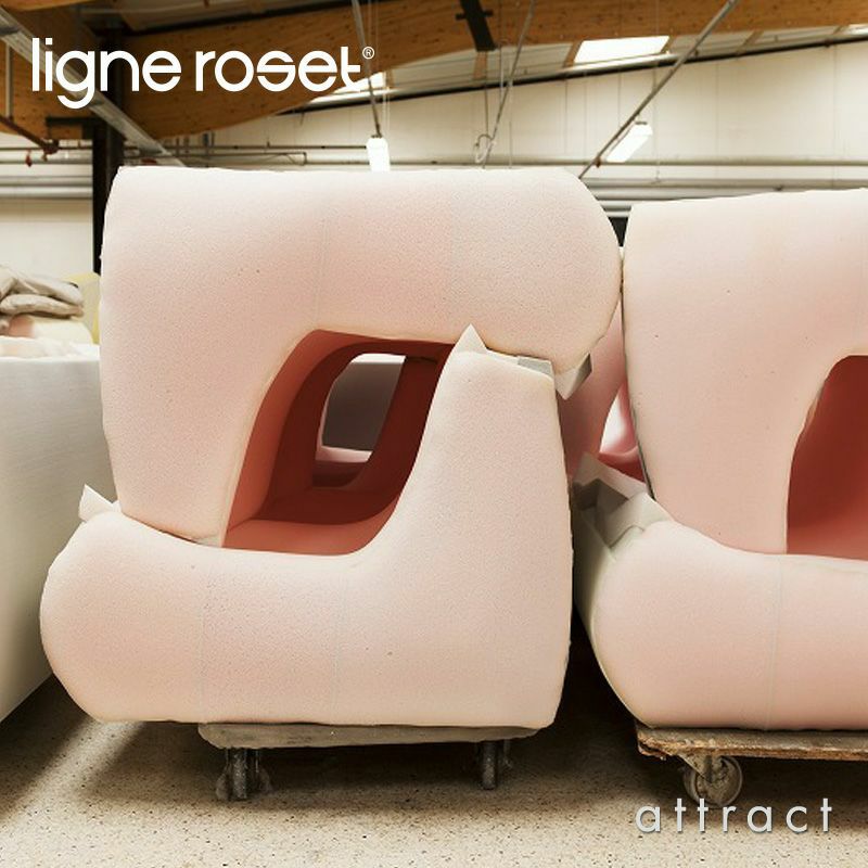 ligne roset リーン・ロゼ ROSETTogo ロゼトーゴ パフ オットマン ソファ ファブリック：Mランク（ウルトラスエード NU ヌー） デザイン：ミッシェル・デュカロワ
