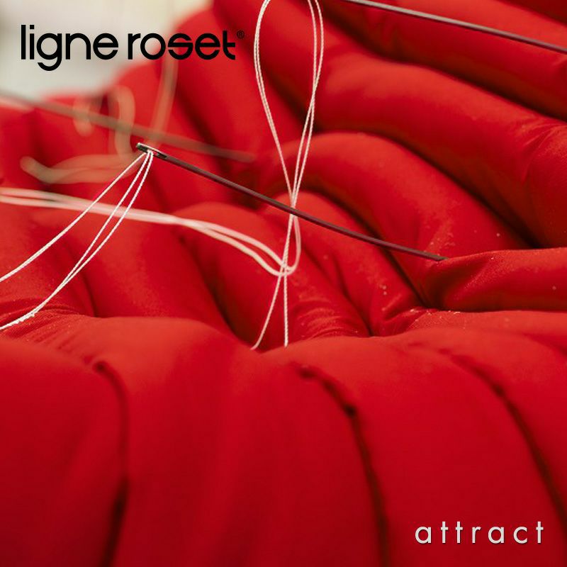 ligne roset リーン・ロゼ ROSETTogo ロゼトーゴ パフ オットマン ソファ ファブリック：Mランク（ウルトラスエード NU ヌー） デザイン：ミッシェル・デュカロワ