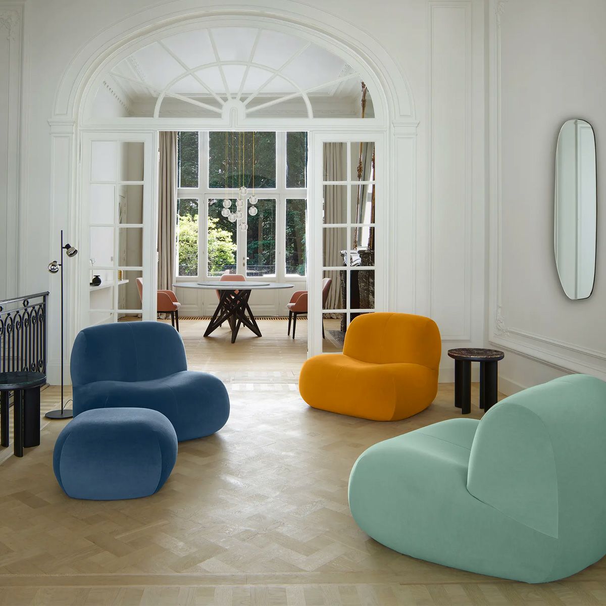 ligne roset リーン・ロゼ ROSETPukka ロゼプッカ 1P ソファ 1人掛け ファブリック：Gランク デザイン：ヤブ・プッシェルベルグ