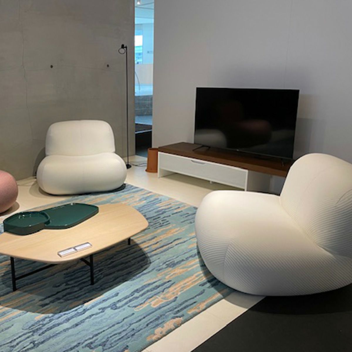 ligne roset リーン・ロゼ ROSETPukka ロゼプッカ 1P ソファ 1人掛け 専用ファブリック：MOBY、APPA デザイン：ヤブ・プッシェルベルグ