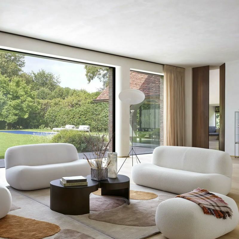 ligne roset リーン・ロゼ ROSETPukka ロゼプッカ パフ S オットマン ソファ ファブリック：Gランク デザイン：ヤブ・プッシェルベルグ