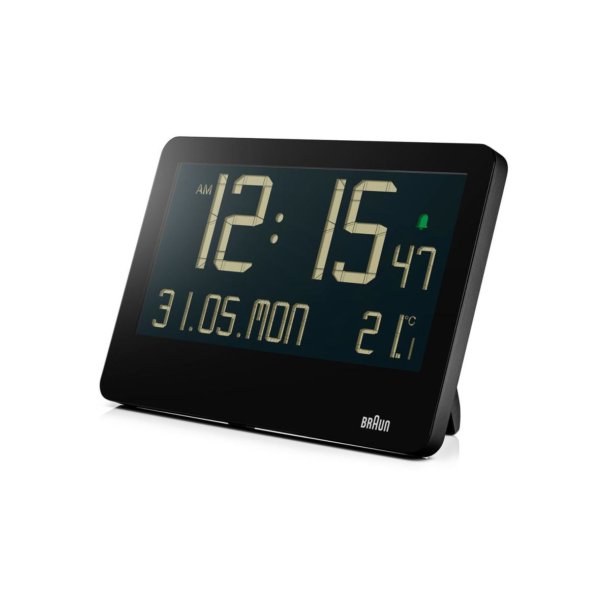 BRAUN ブラウン Digital Clock デジタルクロック 壁掛け時計 置き時計 BC14 カラー：2色