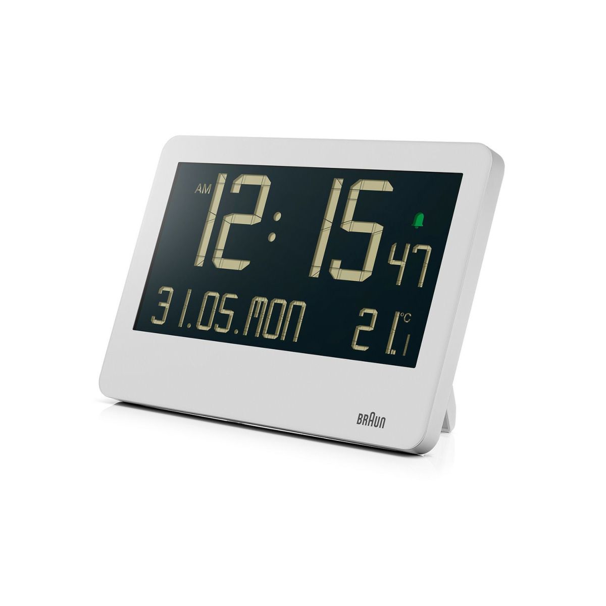 BRAUN ブラウン Digital Clock デジタルクロック 壁掛け時計 置き時計 BC14 カラー：2色