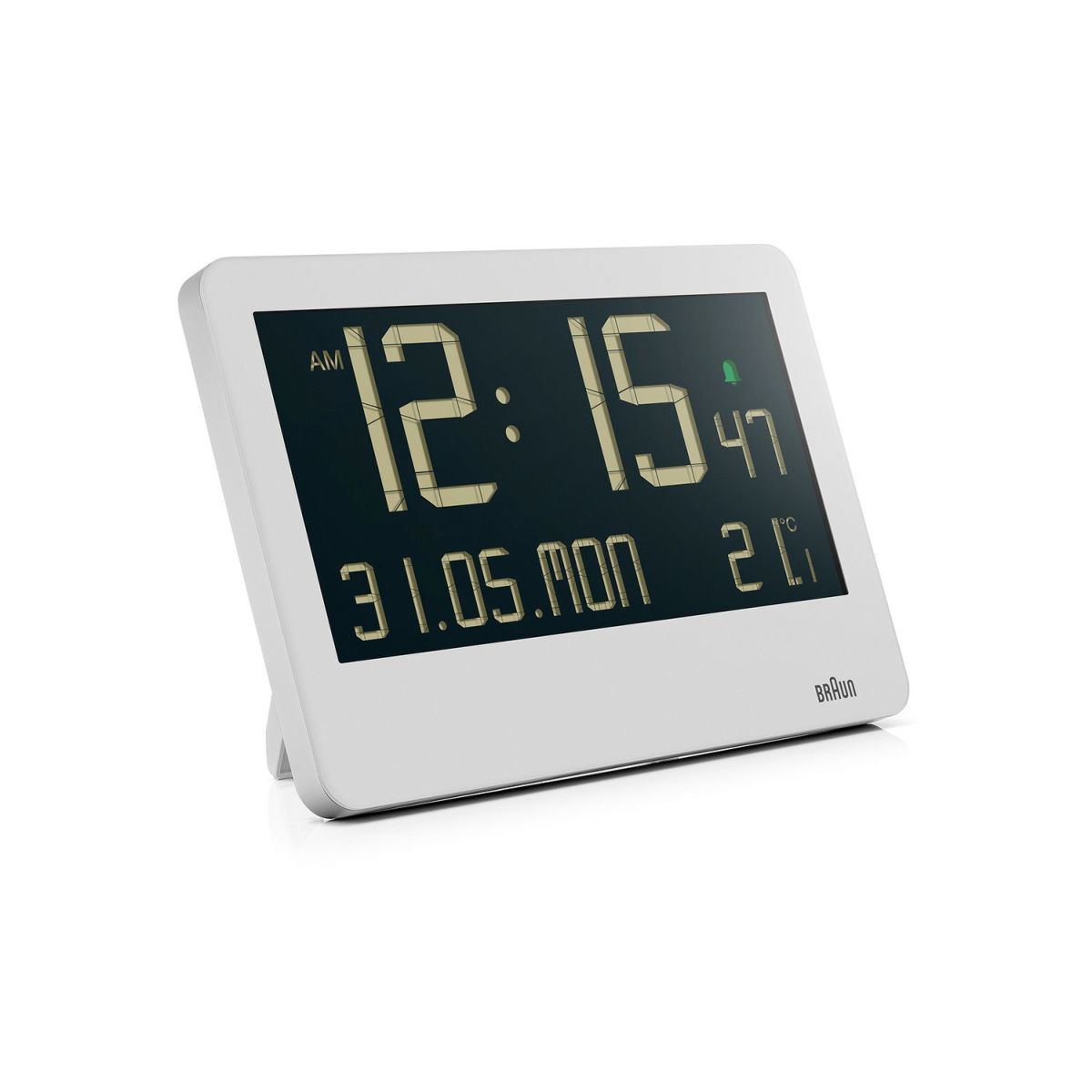BRAUN ブラウン Digital Clock デジタルクロック 壁掛け時計 置き時計 BC14 カラー：2色