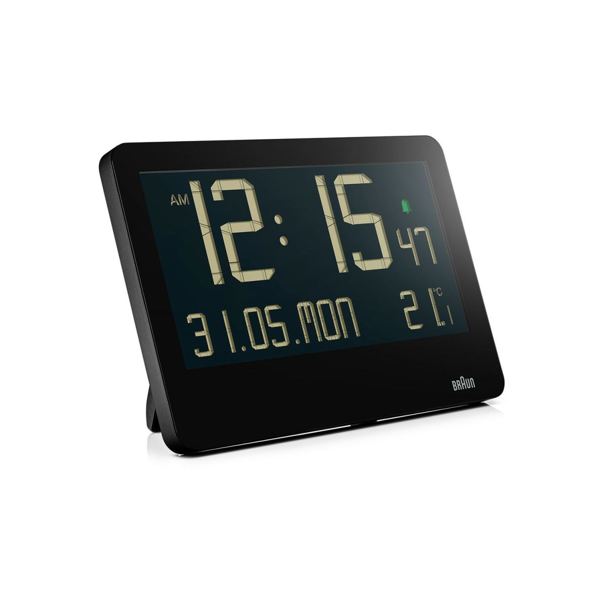 BRAUN ブラウン Digital Clock デジタルクロック 壁掛け時計 置き時計 BC14 カラー：2色