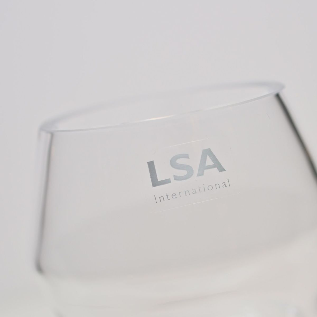 LSA International Sculpt スカルプト Vase フラワーベース サイズ：H16cm ハンドメイド クリア ガラス キャンドルホルダー 花器