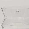 LSA International Sculpt スカルプト Vase フラワーベース サイズ：H23cm ハンドメイド クリア ガラス キャンドルホルダー 花器