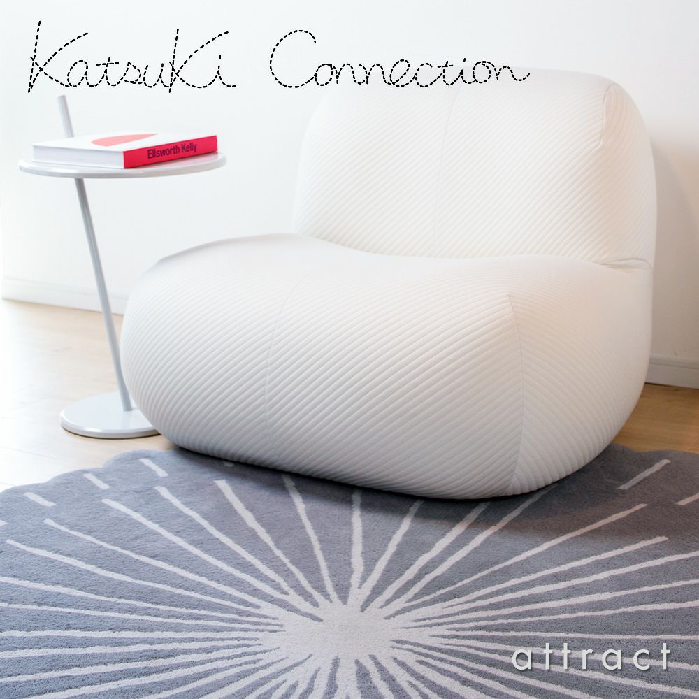 【アトラクト別注カラー】Katsuki Connection カツキ コネクション Rug ラグ INUUNIQ イニュニック コレクション HANA ハナ Sサイズ ウールラグ 非ミュージングウール デザイン：香月 裕子