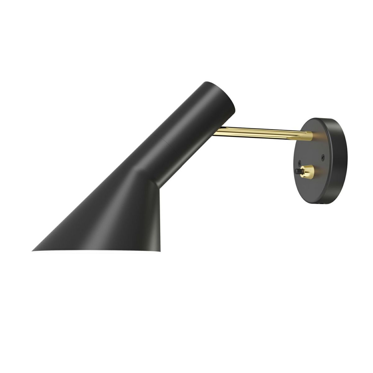 Louis Poulsen ルイスポールセン AJ Wall AJ ウォール カラー：ブラック 真鍮ポリッシュ （無塗装） デザイン：アルネ・ヤコブセン