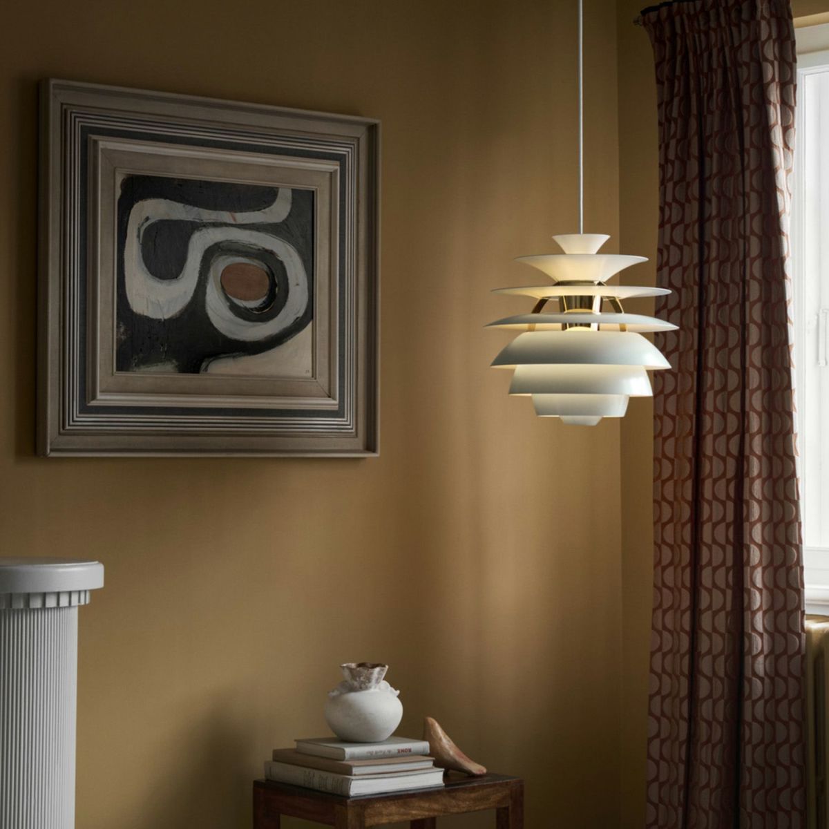 Louis Poulsen ルイスポールセン PH Snowball PH スノーボール ペンダントライト Φ400mm カラー：ダスティー・ブルー シルバー・クローム デザイン：ポール・ヘニングセン