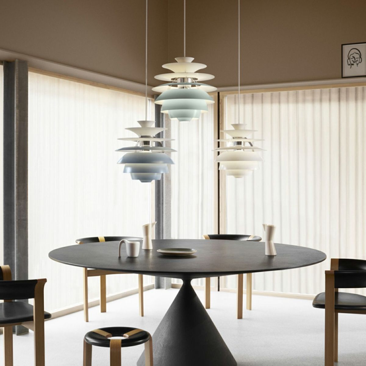 Louis Poulsen ルイスポールセン PH Snowball PH スノーボール ペンダントライト Φ400mm カラー：ソフトホワイト 真鍮メタライズド デザイン：ポール・ヘニングセン