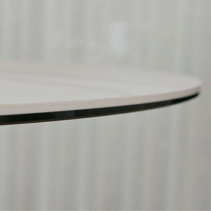 ligne roset リーン・ロゼ ROSETEnnea ロゼエンネア ダイニングテーブル サイズ：Φ120cm カラー：マーブルセラミック ホワイト ベース：2色 デザイン：ヴァンサン・トルジュマン