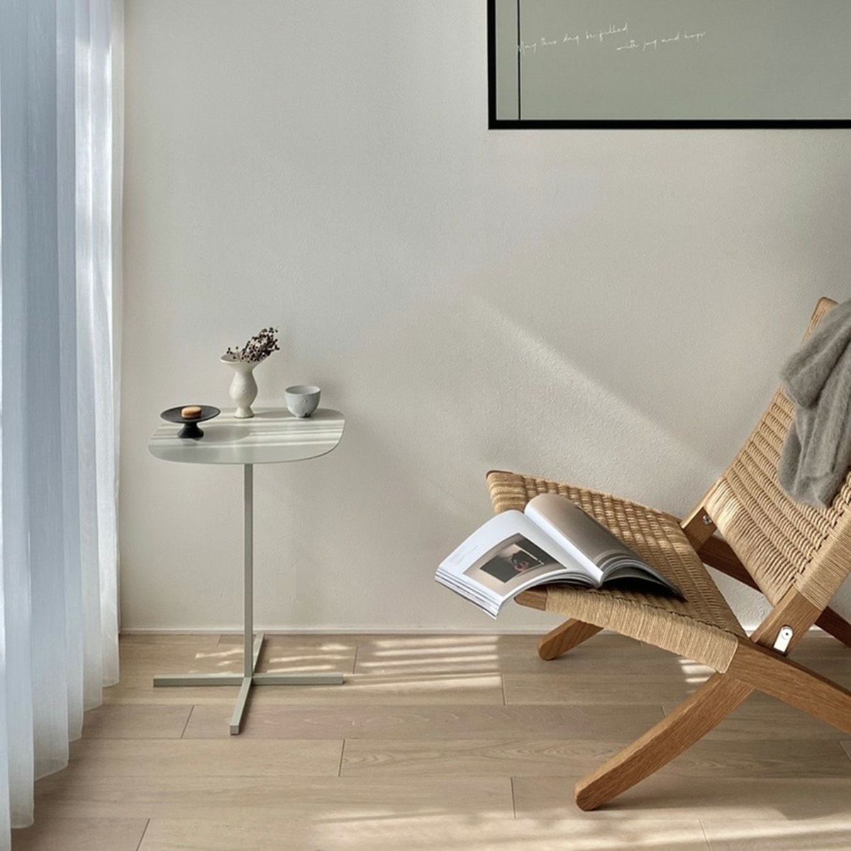 DUENDE デュエンデ SOLID STEEL TABLE ソリッド スチール テーブル DU0326 カラー：3色 デザイン：PERMANENT31