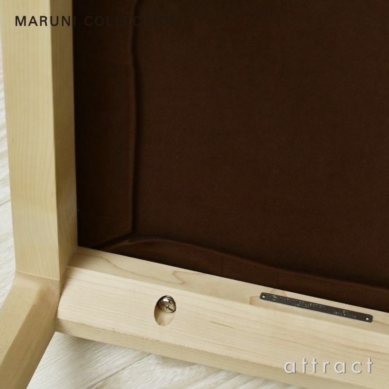 Maruni マルニ木工 MARUNI COLLECTION マルニコレクション EN エン チェア 張座 ファブリック（M-02） ベース：メープル デザイン：セシリエ・マンツ