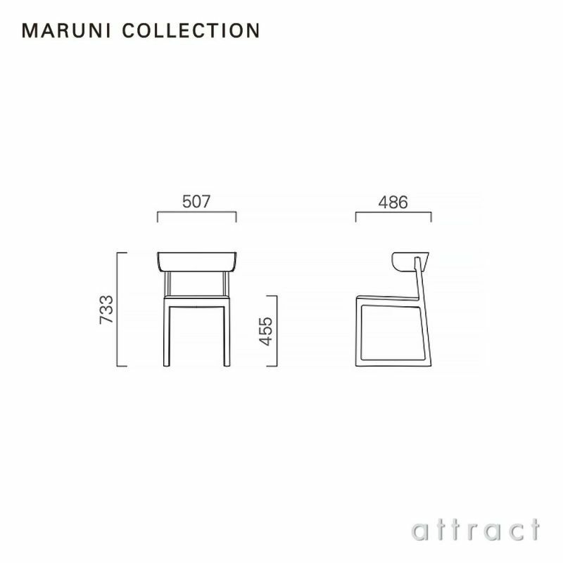 Maruni マルニ木工 MARUNI COLLECTION マルニコレクション EN エン チェア 張座 ファブリック（M-02） ベース：メープル デザイン：セシリエ・マンツ