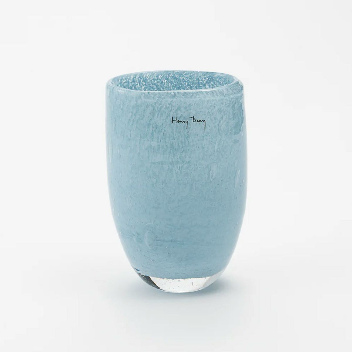 Henry Dean ヘンリー ディーン Joe ジョー フラワーベース ハンドメイド ガラス 花器