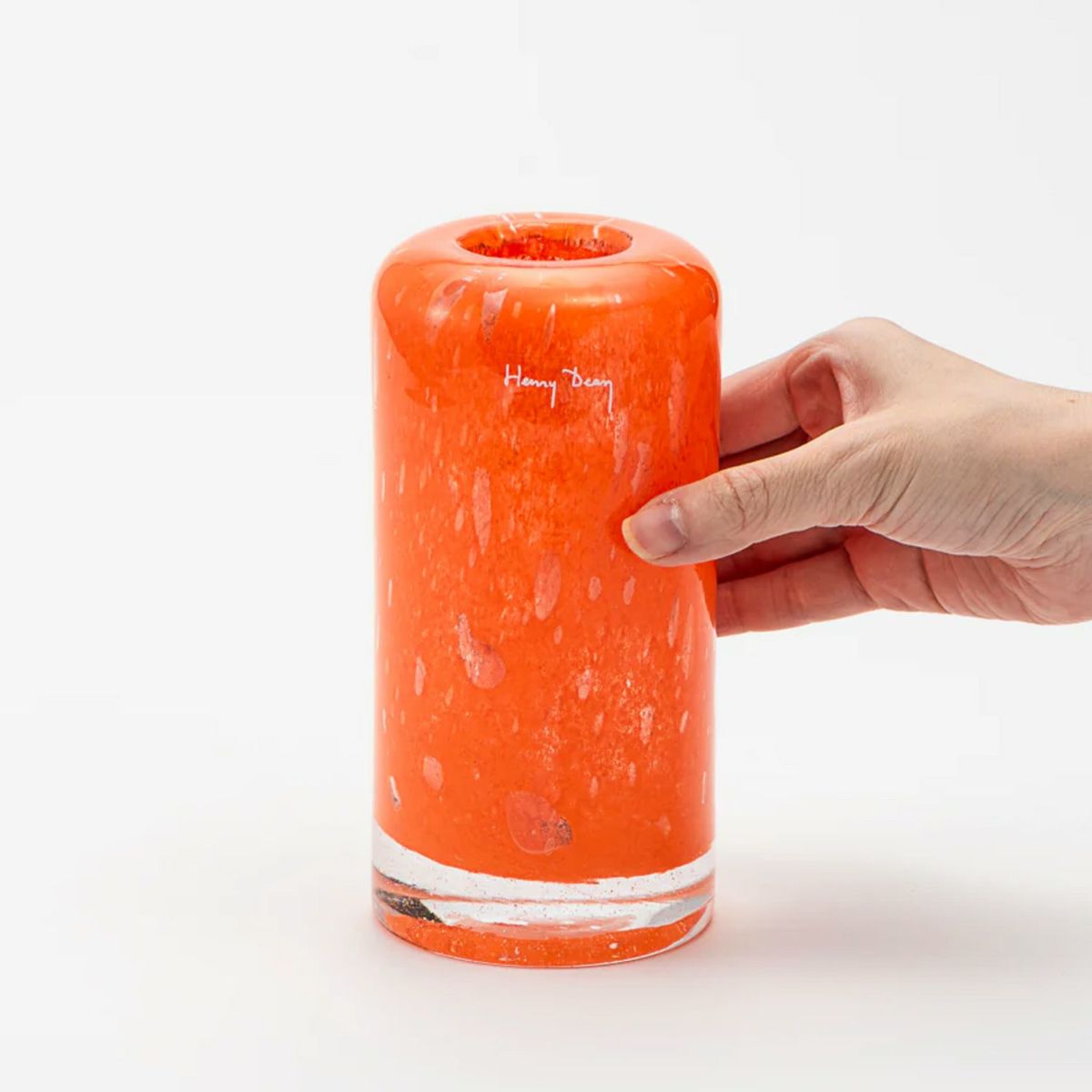 Henry Dean ヘンリー ディーン Fumiko without Foot フミコ ウィズアウト フット フラワーベース ハンドメイド ガラス 花器