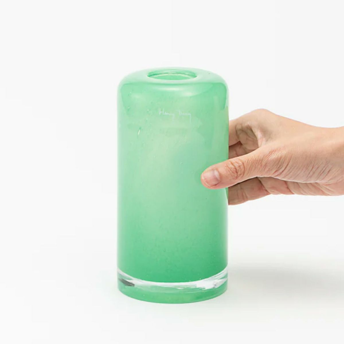 Henry Dean ヘンリー ディーン Fumiko without Foot フミコ ウィズアウト フット フラワーベース ハンドメイド ガラス 花器