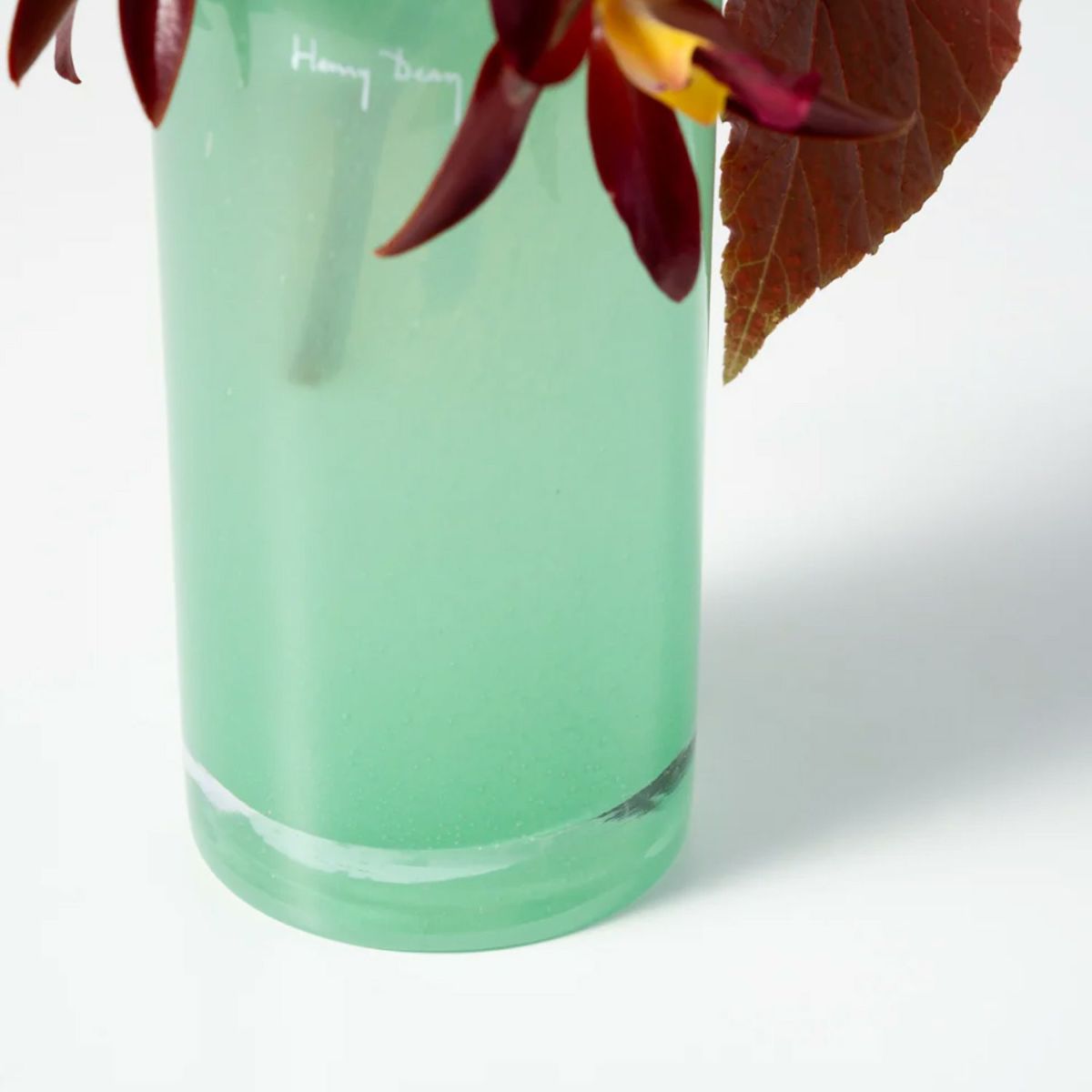 Henry Dean ヘンリー ディーン Fumiko without Foot フミコ ウィズアウト フット フラワーベース ハンドメイド ガラス 花器