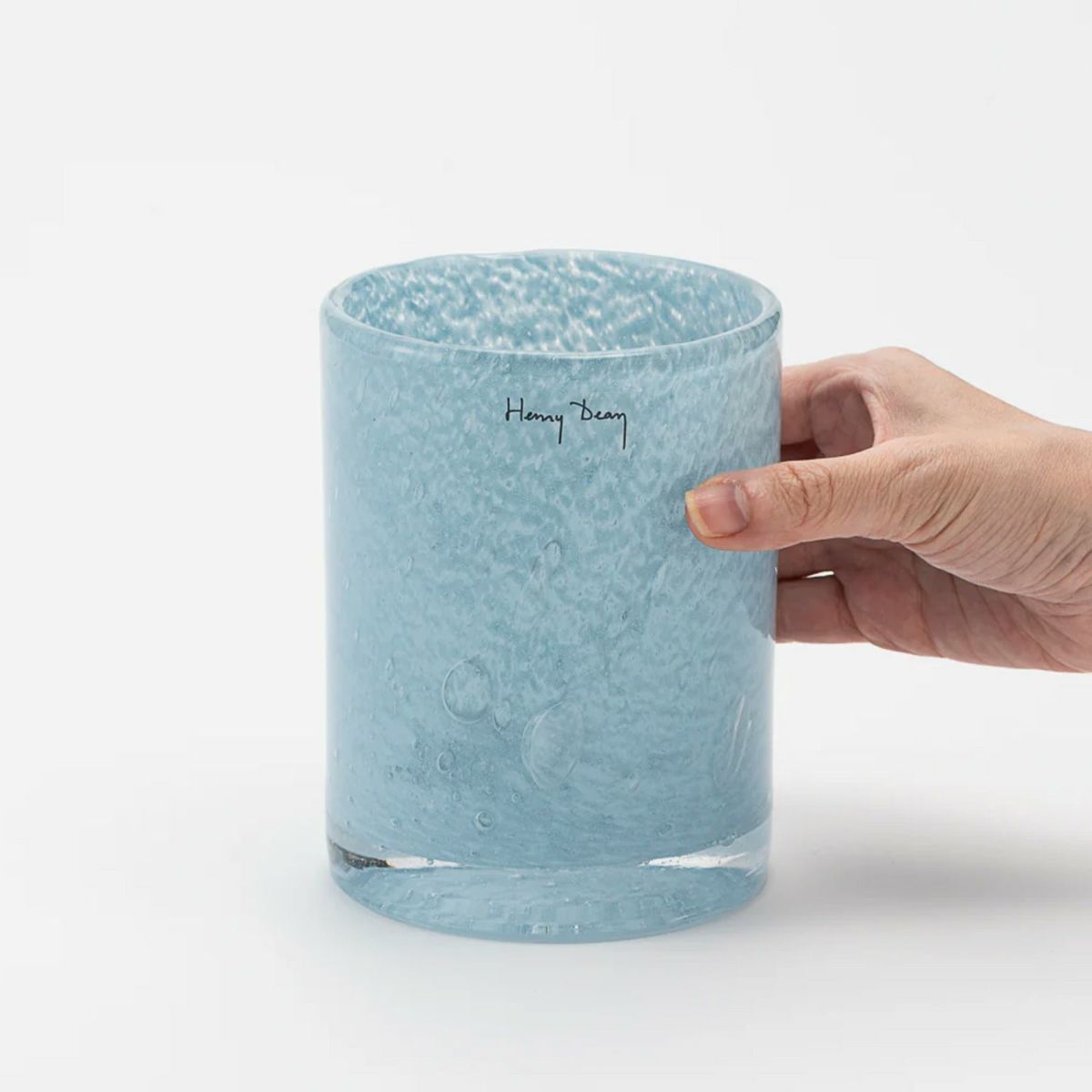 Henry Dean ヘンリー ディーン Cylinder 10×13 シリンダー 10×13 フラワーベース ハンドメイド ガラス 花器