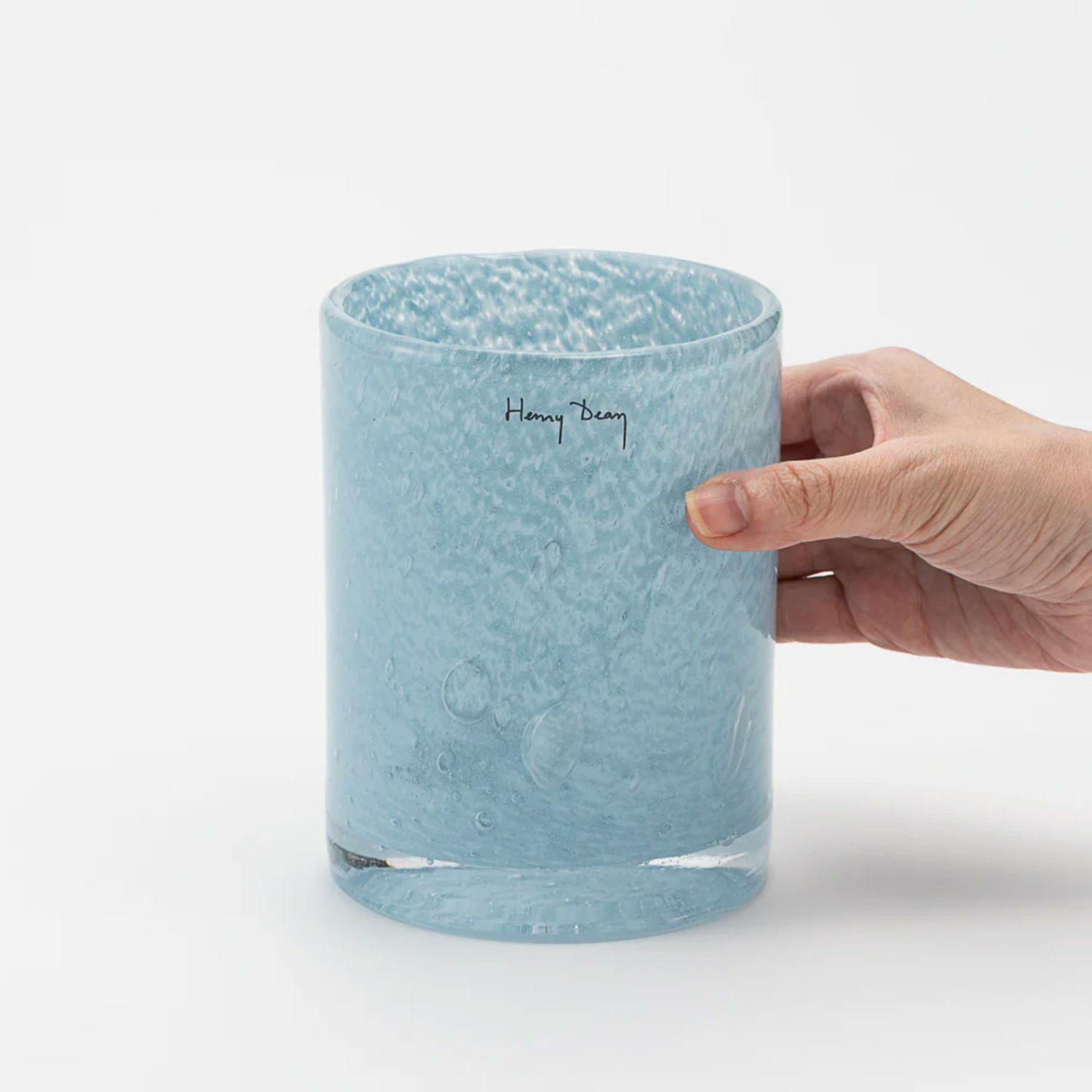 Henry Dean ヘンリー ディーン Cylinder 10×13 シリンダー 10×13 フラワーベース ハンドメイド ガラス 花器
