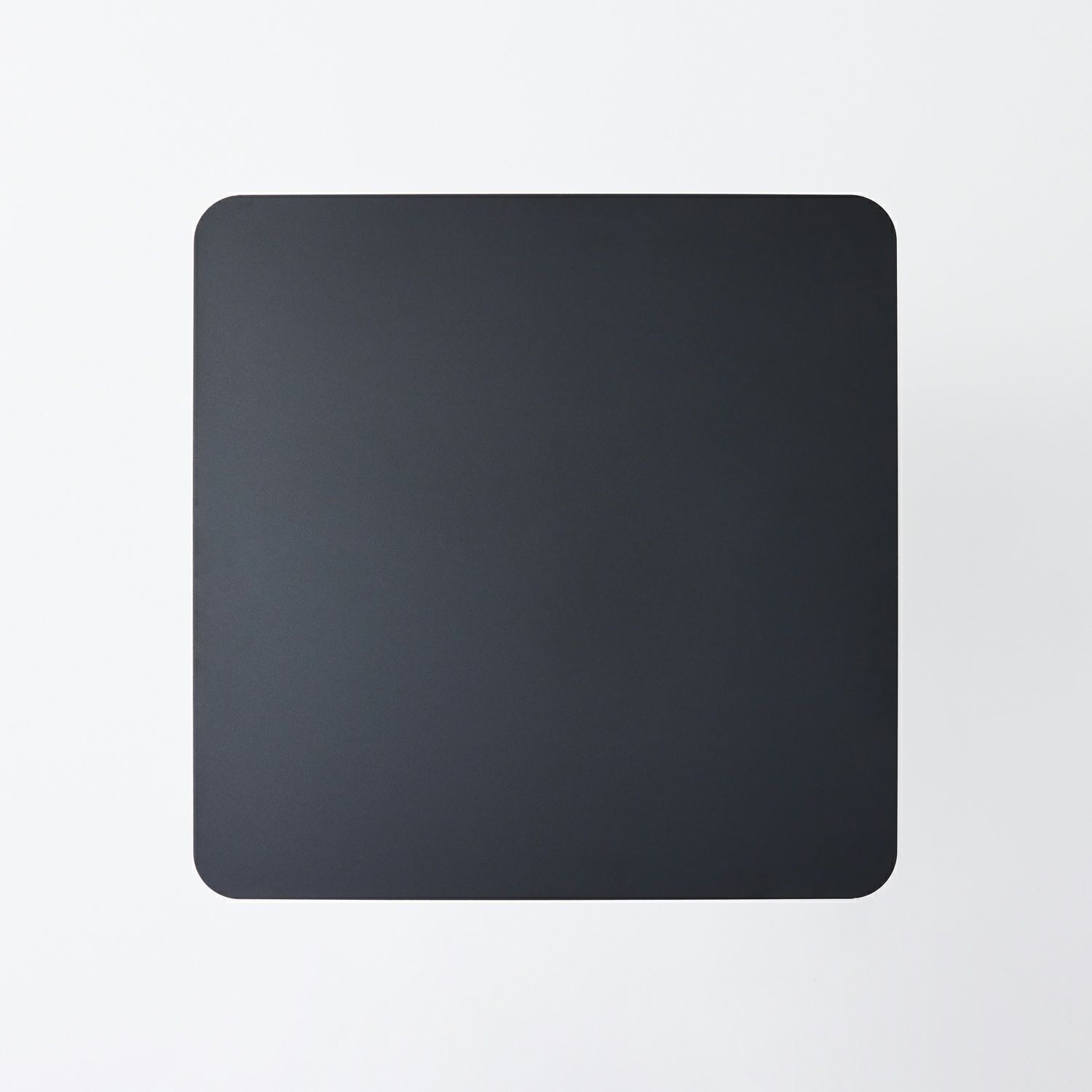 DUENDE デュエンデ SOLID STEEL DINER TABLE SQUARE ソリッドスチールダイナーテーブル スクエア DU331 カラー：ダークグレー デザイン：PERMANENT31