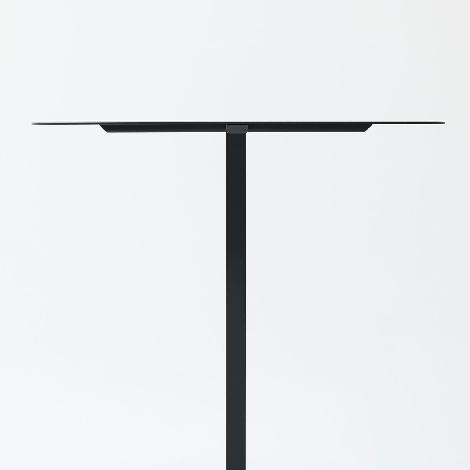 DUENDE デュエンデ SOLID STEEL DINER TABLE SQUARE ソリッドスチールダイナーテーブル スクエア DU331 カラー：ダークグレー デザイン：PERMANENT31