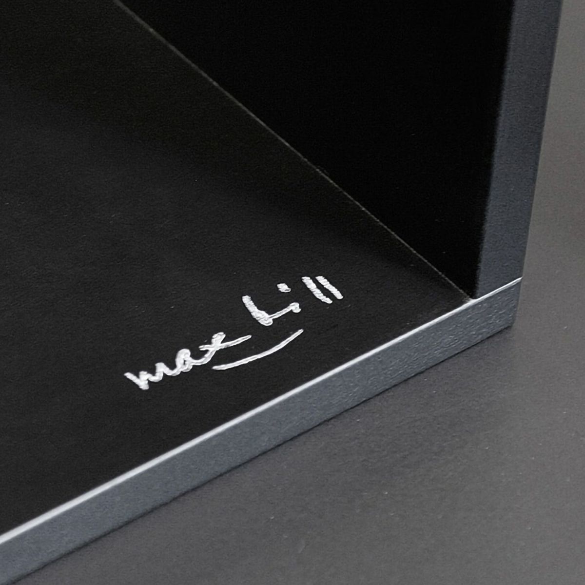 wb form ヴェービーフォーム Ulm Stool ウルム スツール サイドテーブル チェア スプルース カラー：ブラック デザイン：マックス・ビル