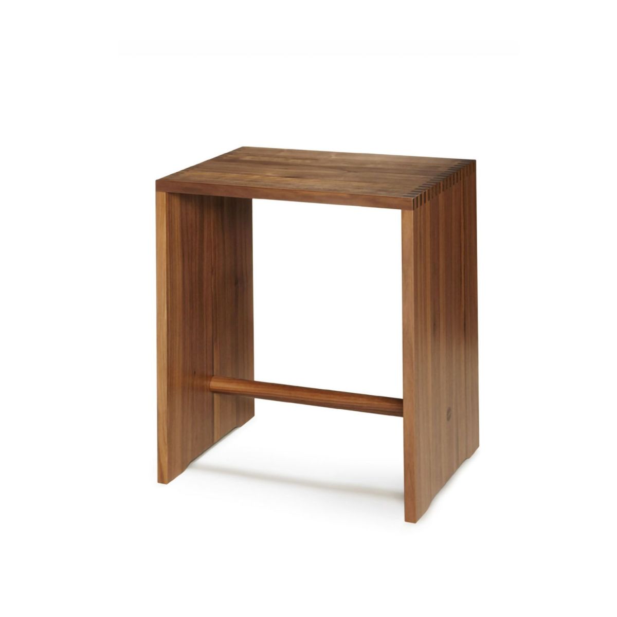 wb form ヴェービーフォーム Ulm Stool ウルム スツール サイドテーブル チェア スプルース カラー：ウォルナット デザイン：マックス・ビル