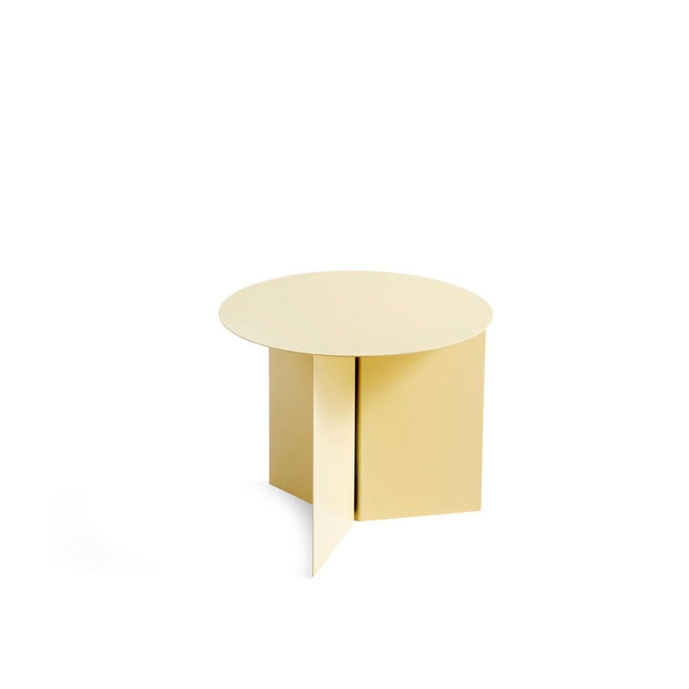 HAY ヘイ Slit Table スリット テーブル Steel Round スチール ラウンド サイドテーブル Φ45×H35.5cm ステンレススチール 塗装またはメッキ仕上げ カラー：5色 デザイン：HAY