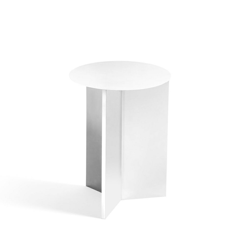 HAY ヘイ Slit Table スリット テーブル Steel High スチール ハイ サイドテーブル Φ35×H47cm ステンレススチール 塗装またはメッキ仕上げ カラー：5色 デザイン：HAY
