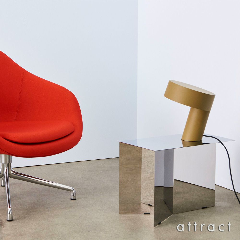 HAY ヘイ Slit Table スリット テーブル Steel Oblong スチール オブロング サイドテーブル W49.5×H35.5cm ステンレススチール 塗装またはメッキ仕上げ カラー：2色 デザイン：HAY