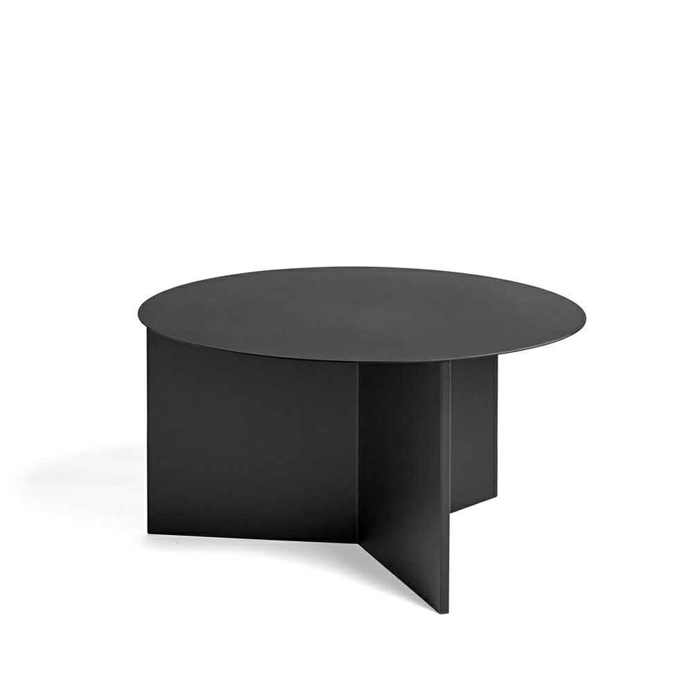 HAY ヘイ Slit Table XL スリット テーブル XL Steel Round スチール ラウンド サイドテーブル Φ65×H35.5cm ステンレススチール 塗装仕上げ カラー：2色 デザイン：HAY