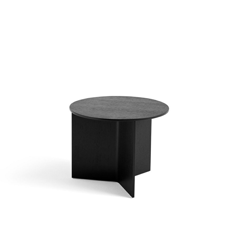HAY ヘイ Slit Table スリット テーブル Wood Round ウッド ラウンド サイドテーブル Φ45×H35.5cm ベニヤ 合板 ウォーターラッカー塗装仕上げ カラー：3色 デザイン：HAY