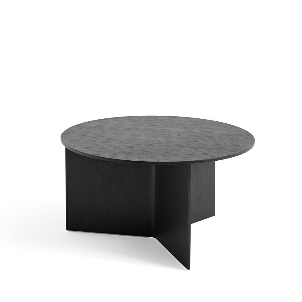 HAY ヘイ Slit Table XL スリット テーブル XL Wood Round ウッド ラウンド サイドテーブル Φ65×H35.5cm ベニヤ 合板 ウォーターラッカー塗装仕上げ カラー：3色 デザイン：HAY