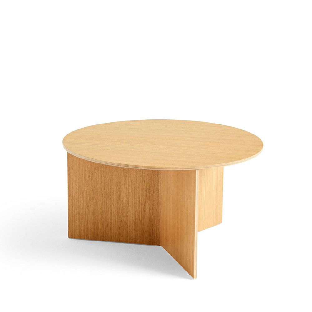HAY ヘイ Slit Table XL スリット テーブル XL Wood Round ウッド ラウンド サイドテーブル Φ65×H35.5cm ベニヤ 合板 ウォーターラッカー塗装仕上げ カラー：3色 デザイン：HAY