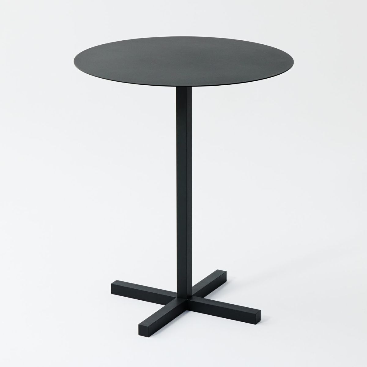 DUENDE デュエンデ SOLID STEEL HIGH DINER TABLE ROUND ソリッドスチールハイダイナーテーブル ラウンド DU0332 カラー：ダークグレー デザイン：PERMANENT31