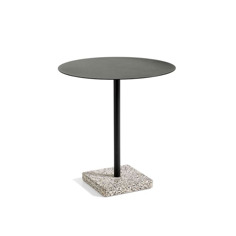 HAY ヘイ Terrazzo テラゾー ラウンドテーブル Φ70cm アンスラサイト