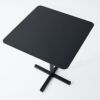DUENDE デュエンデ SOLID STEEL HIGH DINER TABLE SQUARE ソリッドスチールハイダイナーテーブル スクエア DU0333 カラー：ダークグレー デザイン：PERMANENT31