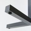 DUENDE デュエンデ SOLID STEEL HIGH DINER TABLE SQUARE ソリッドスチールハイダイナーテーブル スクエア DU0333 カラー：ダークグレー デザイン：PERMANENT31