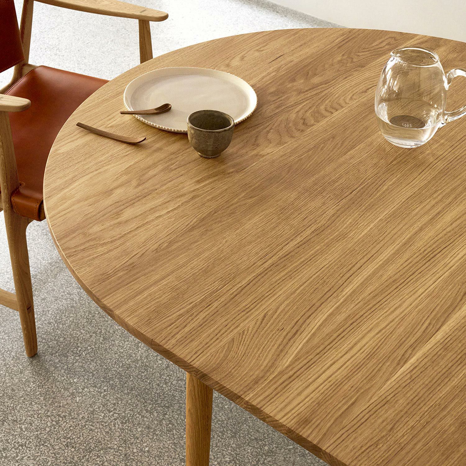 Carl Hansen & Son カール・ハンセン＆サン BM0121 伸長式 ダイニングテーブル W120-180cm オーク デザイン：ボーエ・モーエンセン