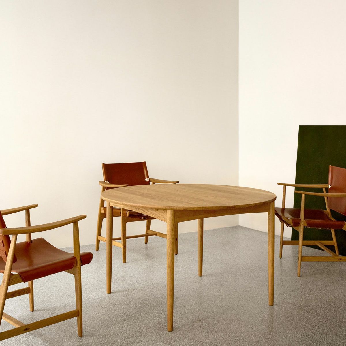 Carl Hansen & Son カール・ハンセン＆サン BM0121 伸長式 ダイニングテーブル W120-180cm オーク デザイン：ボーエ・モーエンセン