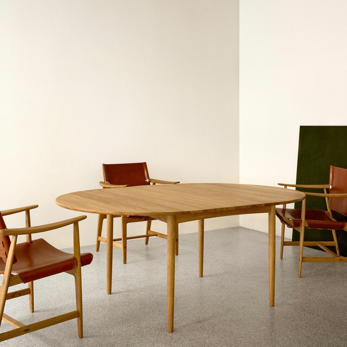 Carl Hansen & Son カール・ハンセン＆サン BM0121 伸長式 ダイニングテーブル W120-180cm オーク デザイン：ボーエ・モーエンセン