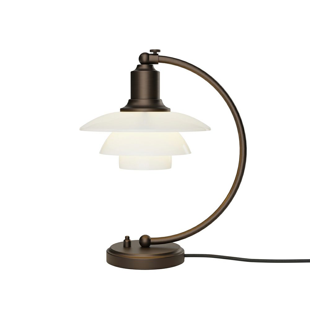 Louis Poulsen ルイスポールセン PH 2/2 Luna Aged Brass Opal Table Lamp ルナ エイジド・ブラス オパール テーブルランプ Φ200mm カラー：エイジドブラス （真鍮 エイジング加工・ブラス） デザイン：ポール・ヘニングセン